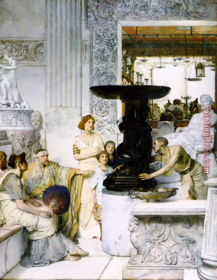 Sir Lawrence Alma-Tadema The Sculpture Gallery